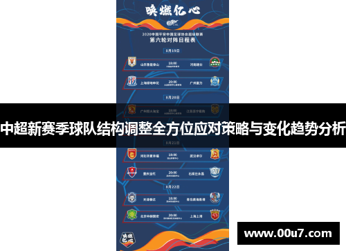 中超新赛季球队结构调整全方位应对策略与变化趋势分析 中超新赛季球队结构调整全方位应对策略与变化趋势分析